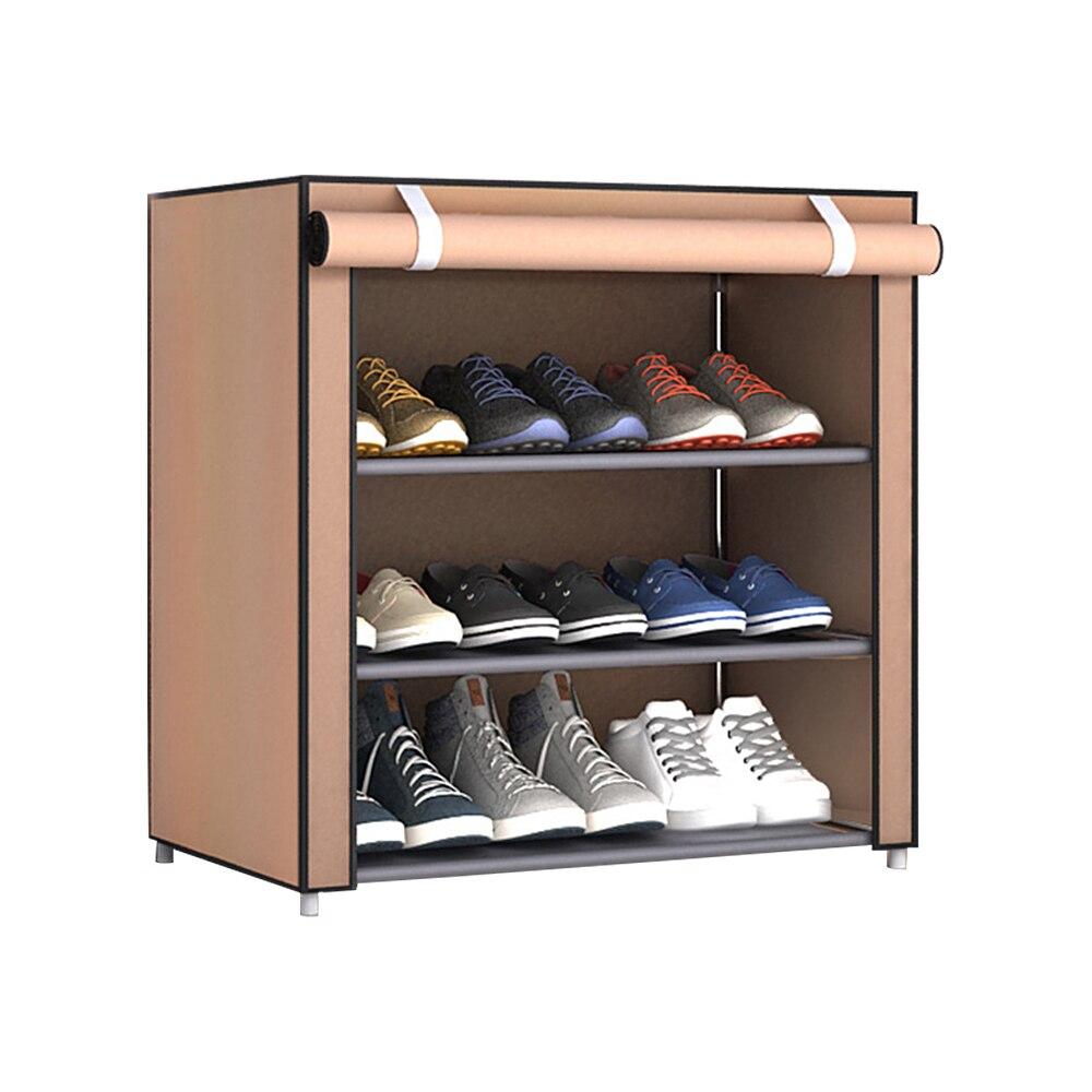 Shoe organizer with cover (3 levels)